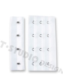 《T-STUDIO》3排4釦補充包(白)