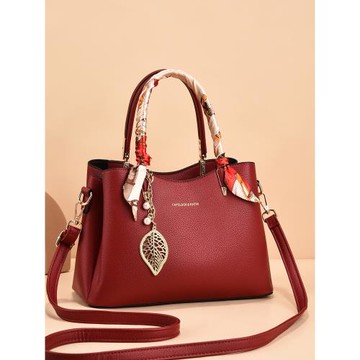 結婚新娘包氣質大容量手提包2024新款時尚喜婆婆紅色高級感媽媽包