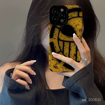 ✨限時下殺✨蘋果16手機殻15promax/14/13瞳眼貼皮12xs笑臉xr/iPhone8Plus7/6s