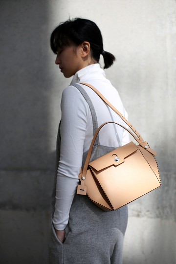 Miss M_自由組裝植鞣皮革肩背包【完成品】