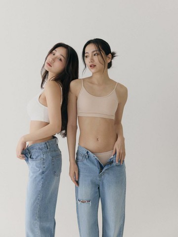 自訂 涼感極美圓領bratop(短版)