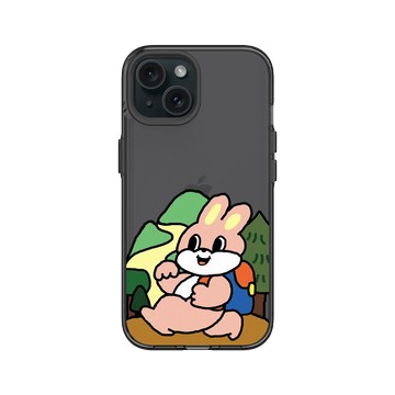 iPhone 15 Clear 酷墨灰 - Noiinoii - 登山小兔