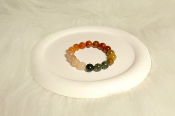 漸層系彩兔毛水晶.漸層款濃郁色