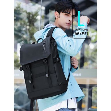 馬可·萊登多功能變形可擴容男士雙肩包潮流出差旅行電腦包休閑包