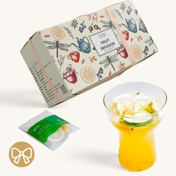 氣泡特調系 | Fruit Infusion | 百香果風味10入(果乾水)