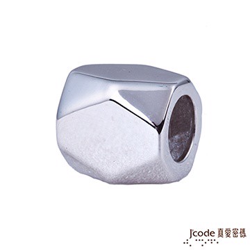 J’code真愛密碼 左偏執面純銀串珠-女