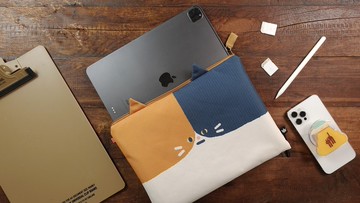 造型平板包 防潑水布 11~12吋適用 - 花貓 Caty