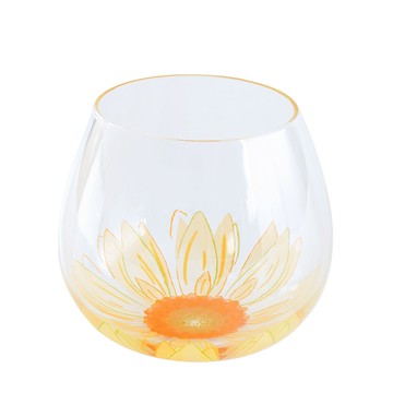 【毓秀堂】東洋佐佐木 搖曳玻璃杯(向日葵)