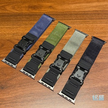 Applewatchultra2 尼龍錶帶 適用  iwatchs 10 9 8 7 6 SE 錶帶 46mm 42mm