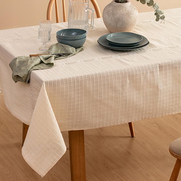 LCW HOME 純棉亞麻桌布  150 x 200cm  1個