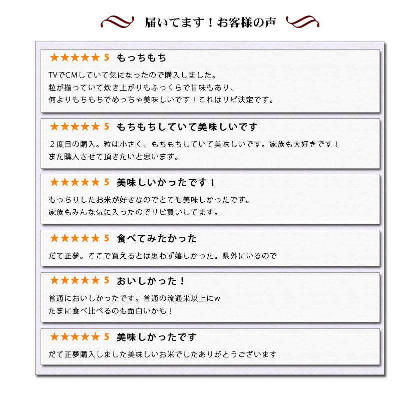 新米 お米 2kg 送料別 白米 だて正夢 宮城県産 令和5年産 1等米 お米 2キロ 食品