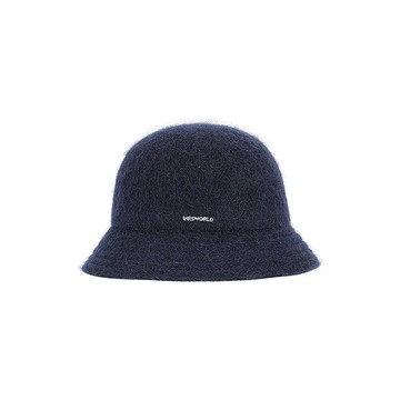 漁夫帽 遮陽帽 悉心界針織定型漁夫帽-藍紫【ISW】設計師品牌