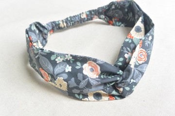 鬆緊髮帶 - 玫瑰