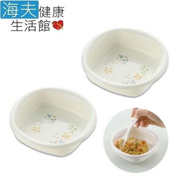 海夫健康生活館 日本 輕便耐用 陶器風格 止滑小碗 飲食用輔具 雙包裝(HEFR-8)