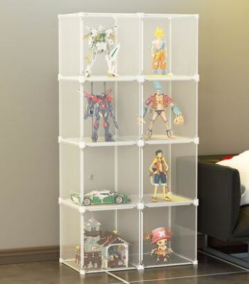 【可開發票】展示架臥室透明防塵罩積木玩具模型陳列架獎杯手辦大號展示盒