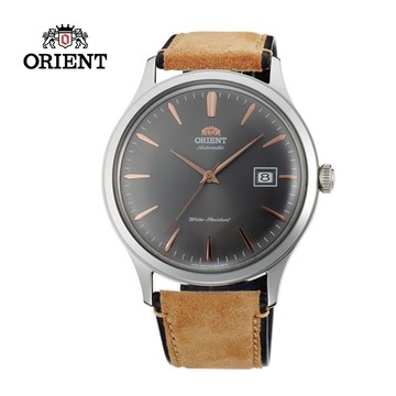 ORIENT 東方錶 DATEⅡ機械錶 皮帶款 灰色 FAC08003A