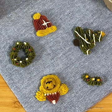 狗狗聖誕手工餅乾