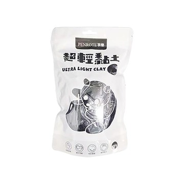 筆樂PENROTE超輕黏土/F8082/黑/100g