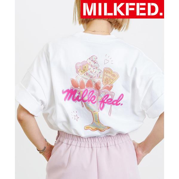 tシャツ Tシャツ ティシャツ ミルクフェド MILKFED WIDE S/S TEE