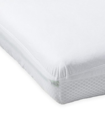 天絲棉透氣防滲透適季床包式保潔墊 (140x70cm)