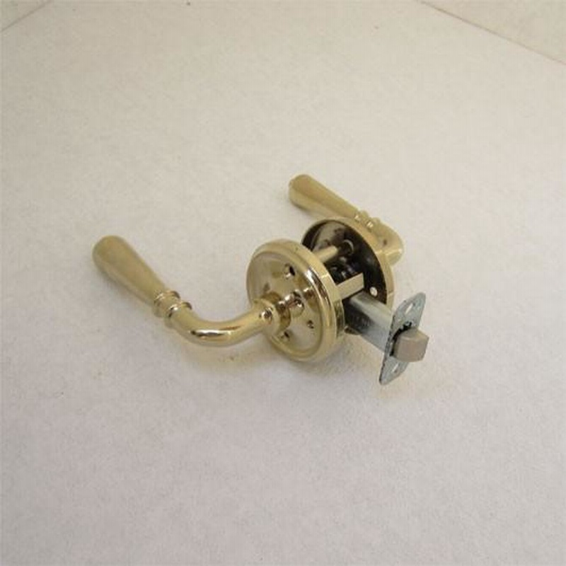 ドアハンドル ドアノブ アンティーク風 ゴールド(金) INK-LP0404