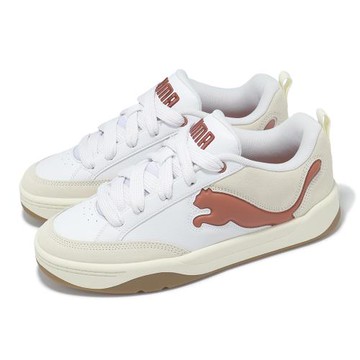 Puma 休閒鞋 Park Lifestyle SD 男鞋 女鞋 白 粉 膠底 復古 厚鞋舌 板鞋 39502211