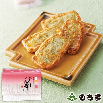 Mochikichi もち吉 海苔餅 袋裝補充包 醬油口味【100％日本國產米 14片】日本必買 | 日本樂天熱銷