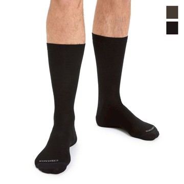 【紐西蘭Icebreaker】男 中筒細針織都會休閒襪