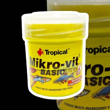 幼魚高蛋白飼料 孔雀魚 球魚 慈鯛 小型魚 幼魚飼料 50ml Tropical 德比克