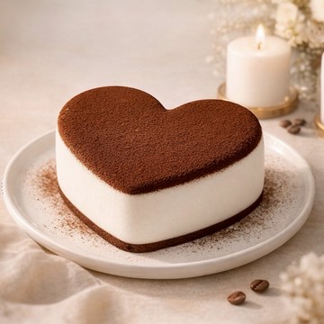 🚚快速出貨🚚🤎法式我愛你【甜盒子Pâtisserie S.】6吋醇愛心語提拉米蘇Tiramisu