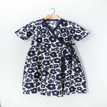 自信綻藍-媽媽洋裝 單一尺寸