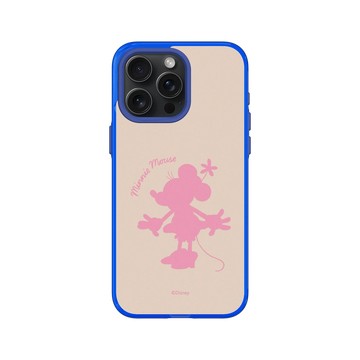 iPhone 15 Pro Max Clear 激光藍 - 迪士尼-米奇 Mickey - 米妮 - 剪影版