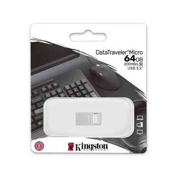 金士頓 DataTraveler 64G 128G 256G Micro USB 3.2 高質感金屬 迷你 隨身碟