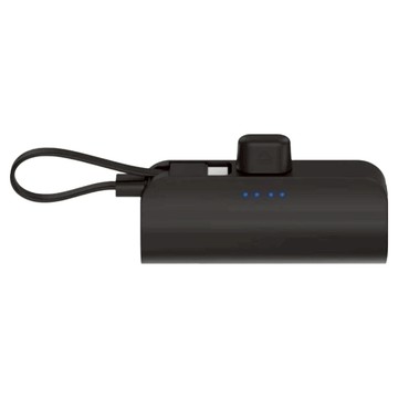 ASPOR 口袋充行動電源 MINI便攜式  3000mAh  自帶線  可同時充電兩台  A331  黑色