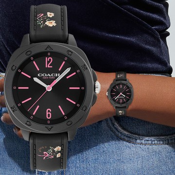 COACH Kitt 浪漫花卉簡約女錶-34mm CO14504472