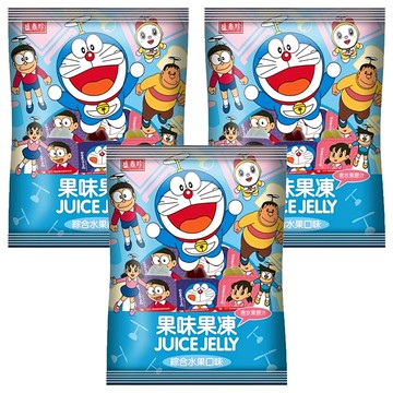 盛香珍 哆啦A夢果凍 綜合  420g  3袋
