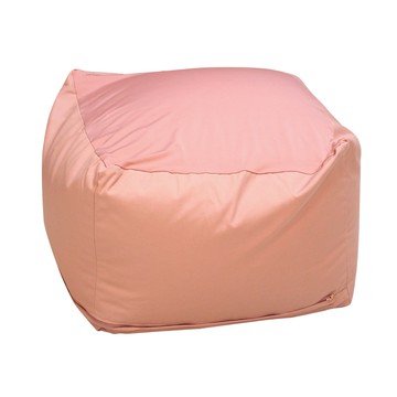 JP Kagu 台灣製可拆洗豆腐型懶骨頭沙發珊瑚紅