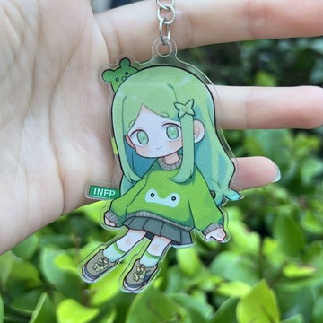 【新品】10@8MBTI鑰匙圈吊飾 MBTI吊飾周邊 MBTI掛件 MBTI16型人格亞克力diy精緻鑰匙扣送朋友閨蜜