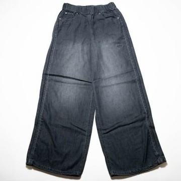 Adidas 愛迪達 Soft Denim Pant KY5692 女 長褲 牛仔長褲 休閒長褲 丹寧 黑灰
