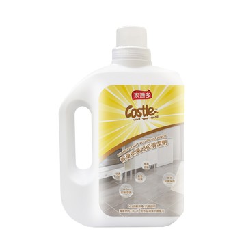 Castle 家適多 除臭防護地板清潔劑 淨速溶垢配方 適用於木質、花崗岩、大理石地板  1L  1瓶