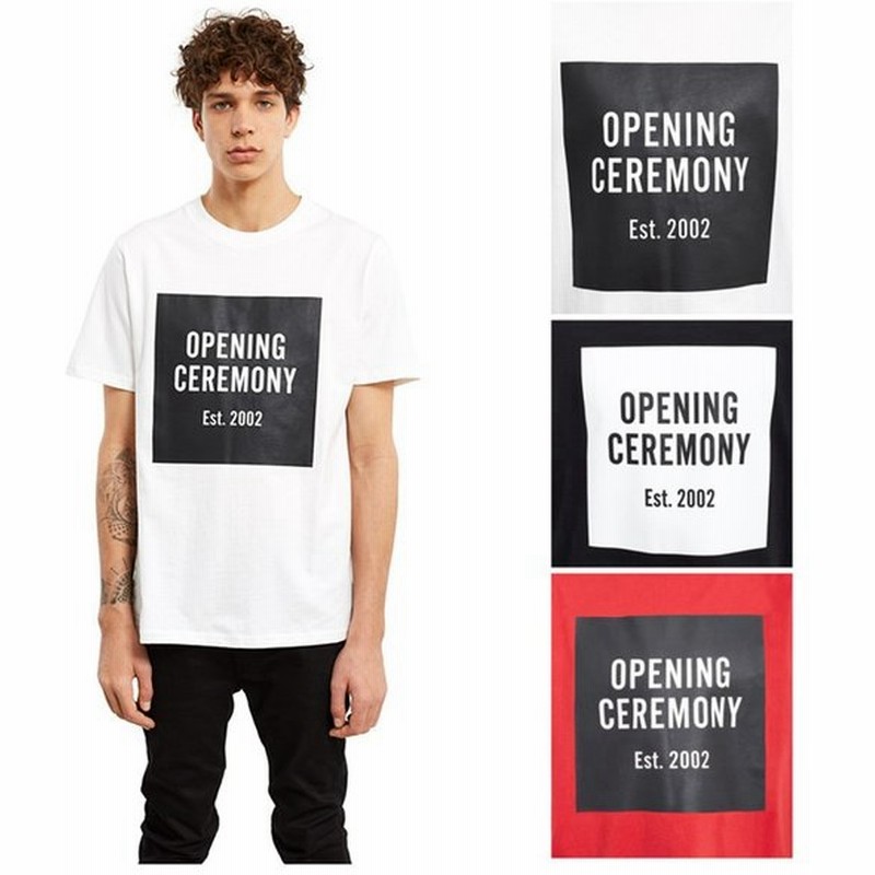 Opening Ceremony オープニングセレモニー メンズ Tシャツ トップス メンズ 海外ブランド 入手困難 バックプリント在庫処分 通販 Lineポイント最大0 5 Get Lineショッピング