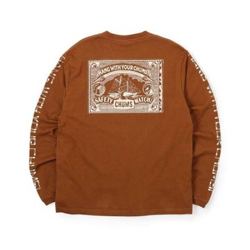 CHUMS 女 Anti-Bug CHUMS Safety Match L/S T-Shirt長袖上衣(防蟲) CH112381B005