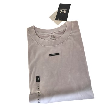 Under Armour 安德瑪 WASH LOGO 女款短版T-Shirt  S  灰色