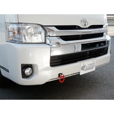 CUSCO クスコ 可倒式牽引フック フロント ハイエース TRH200V 2004年08月〜 1TR-FE 2000 FR | LINEショッピング