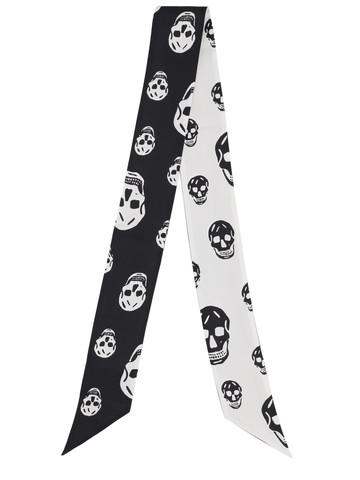 alexander mcqueen "skull" scarf