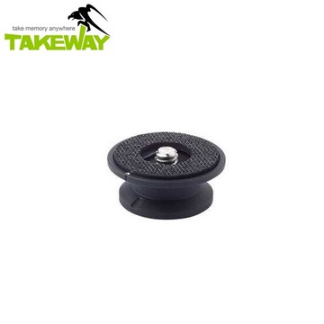 又敗家@台灣製造Takeway雲台溝槽快拆板T-RC02快拆板快拆座快裝板適T2、T1+、T1、T-B03、T-B01、R2、R1 T-B01雲台R1運動鉗T1鉗腳架Plus夾鉗具T1鉗式腳架MIT台灣品牌台灣設計【全館299超取免運】【APP下單點數4倍送】