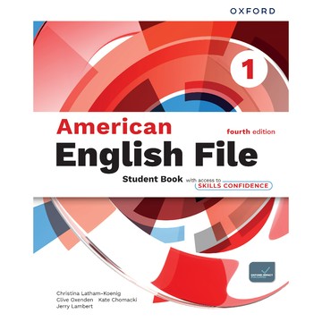 敦煌-建宏American English File 4/e Student Book 1 9780194170710<建宏書局>