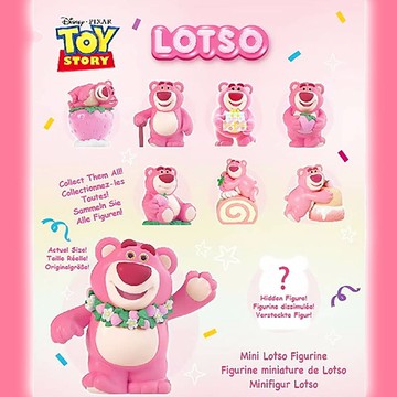 【Fun心玩】EN44635 盲抽熊抱哥迷你公仔 (隨機出貨) Enesco 精品雕塑 迪士尼 熊抱哥 公仔 抽抽包