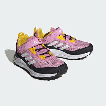 adidas x LEGO Terrex Agravic Flow CF K 中童 童鞋 運動鞋 粉紅 愛迪達 IE4972
