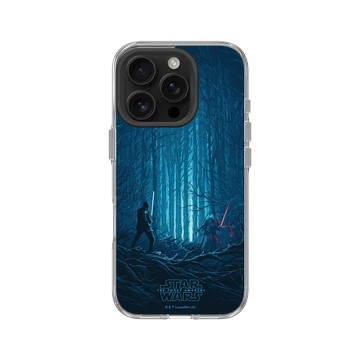 iPhone 16 Pro Clear 透明 - 迪士尼-星際大戰 Star Wars - 原力覺醒：凱羅·忍&芬恩-電影系列